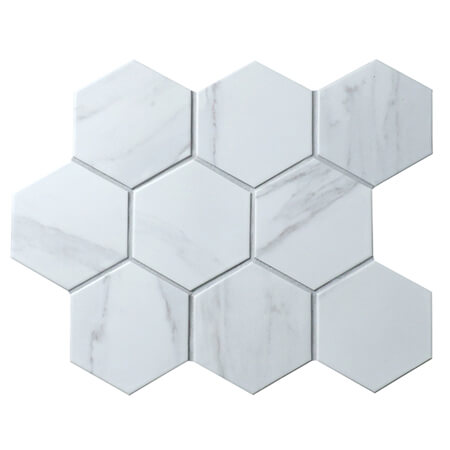 carrara white hexagon mosaic tiles CZM932Y.jpg