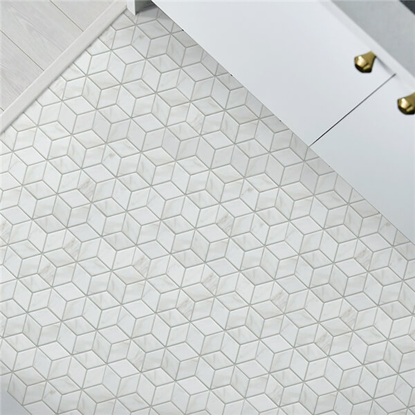 2&quot; Inkjet 3D Marble Mosaic Tile Porcelain Wall Tile For Sale