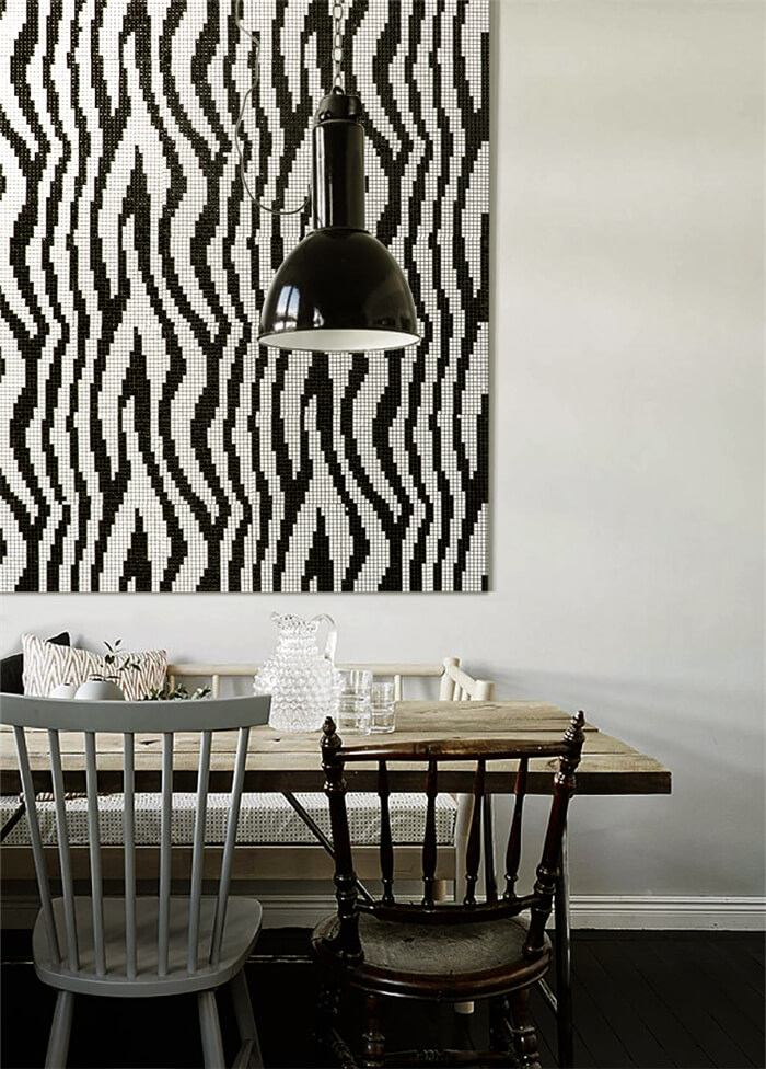 zebra pattern black and white mosaic style painting.jpg