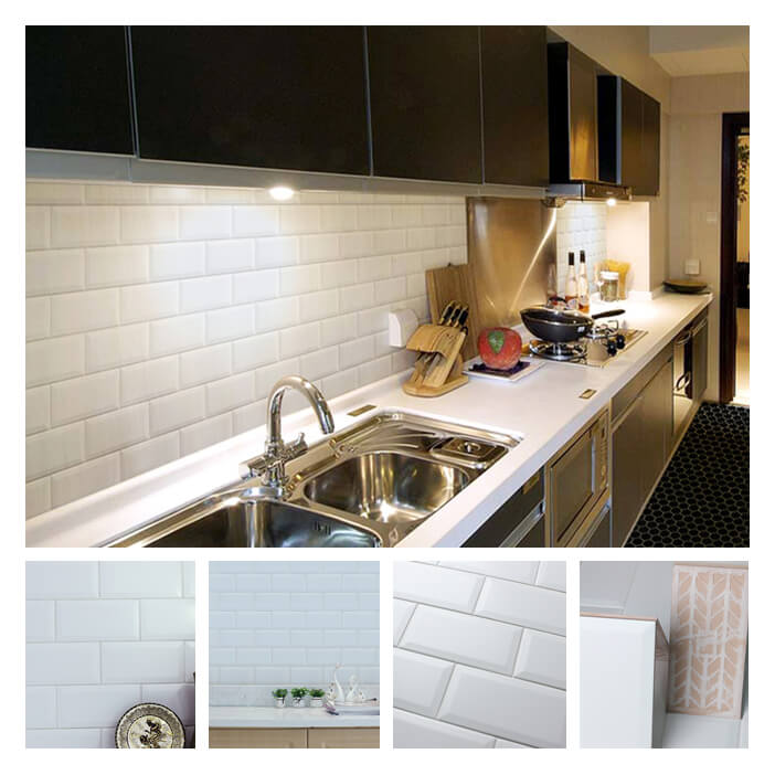 beveled edge subway tile for kitchen decorating.jpg