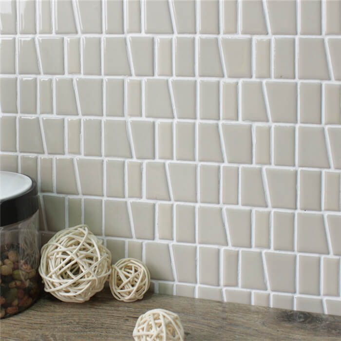 off white trapezoid shape mosaic wall tile.jpg