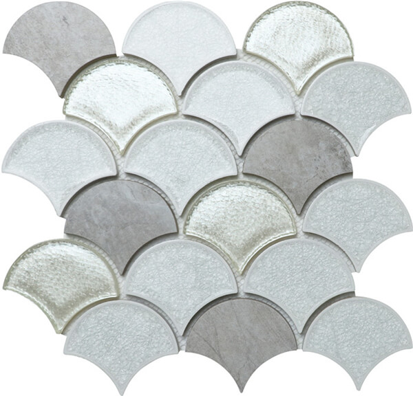 glass ceramic stone mixed fish scale fan shaped mosaic tile.jpg