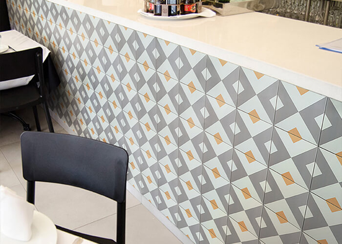 bar counter using geometric deisgn porcelain tile.jpg