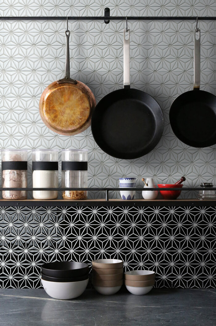 white snowflake design ceramic mosaic tile for kitchen backsplash.jpg