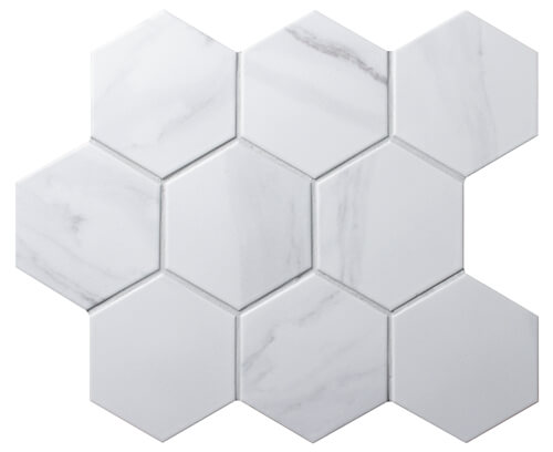 carrara marble look porcelain mosaic tile.jpg