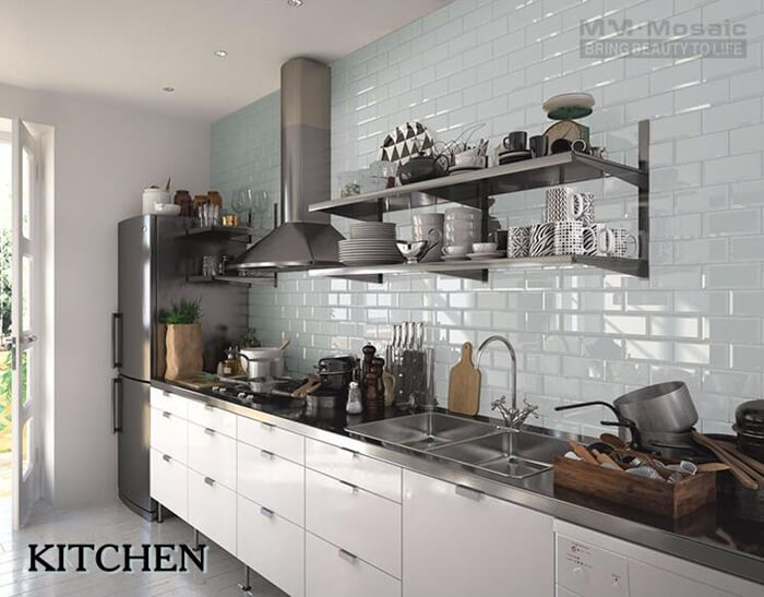 white bevel glass subway tile kitchen backsplash.jpg