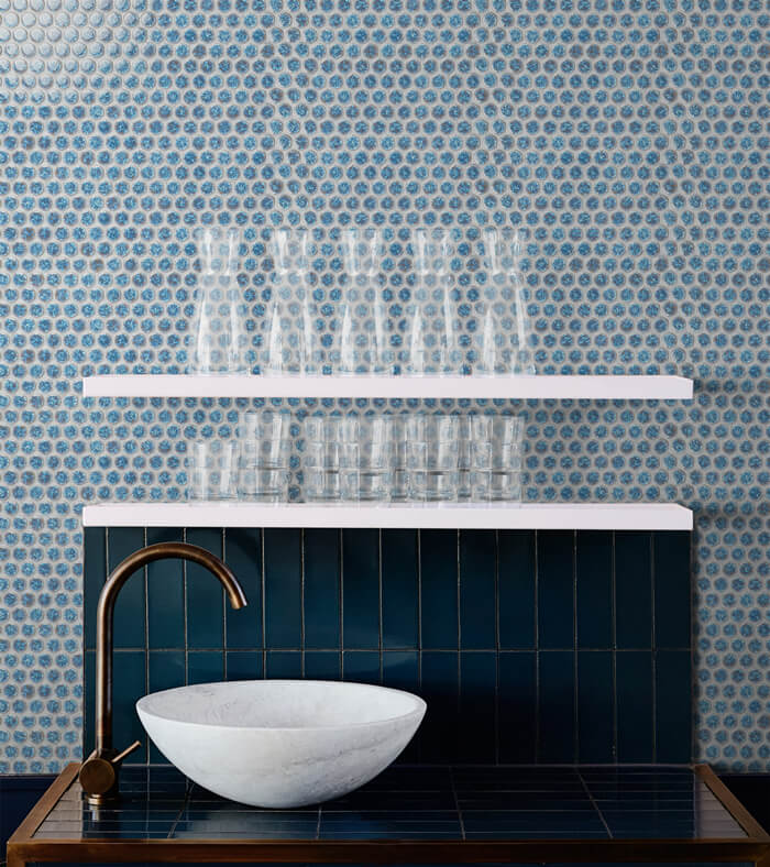 bathroom wall decor with blue penny round tile.jpg