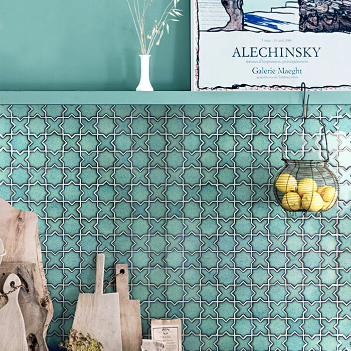 green star cross porcelain mosaic for kitchen.jpg