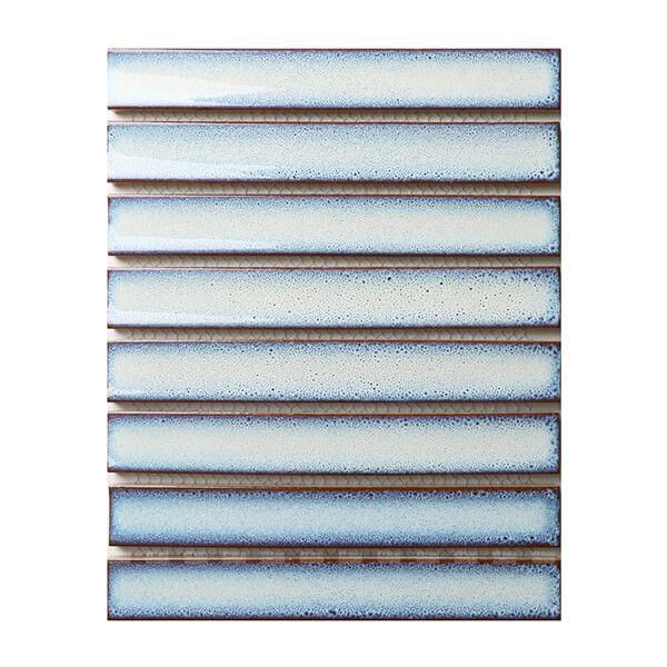 30X220mm super stripe porcelain mosaic Powder Blue CZO902DX