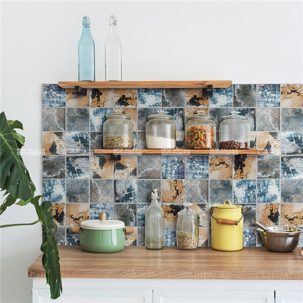 beautiful mosaic tiles kitchen backsplash