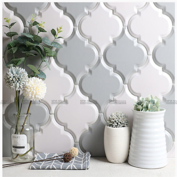 Super Lantern Porcelain Mosaic Matte Grey