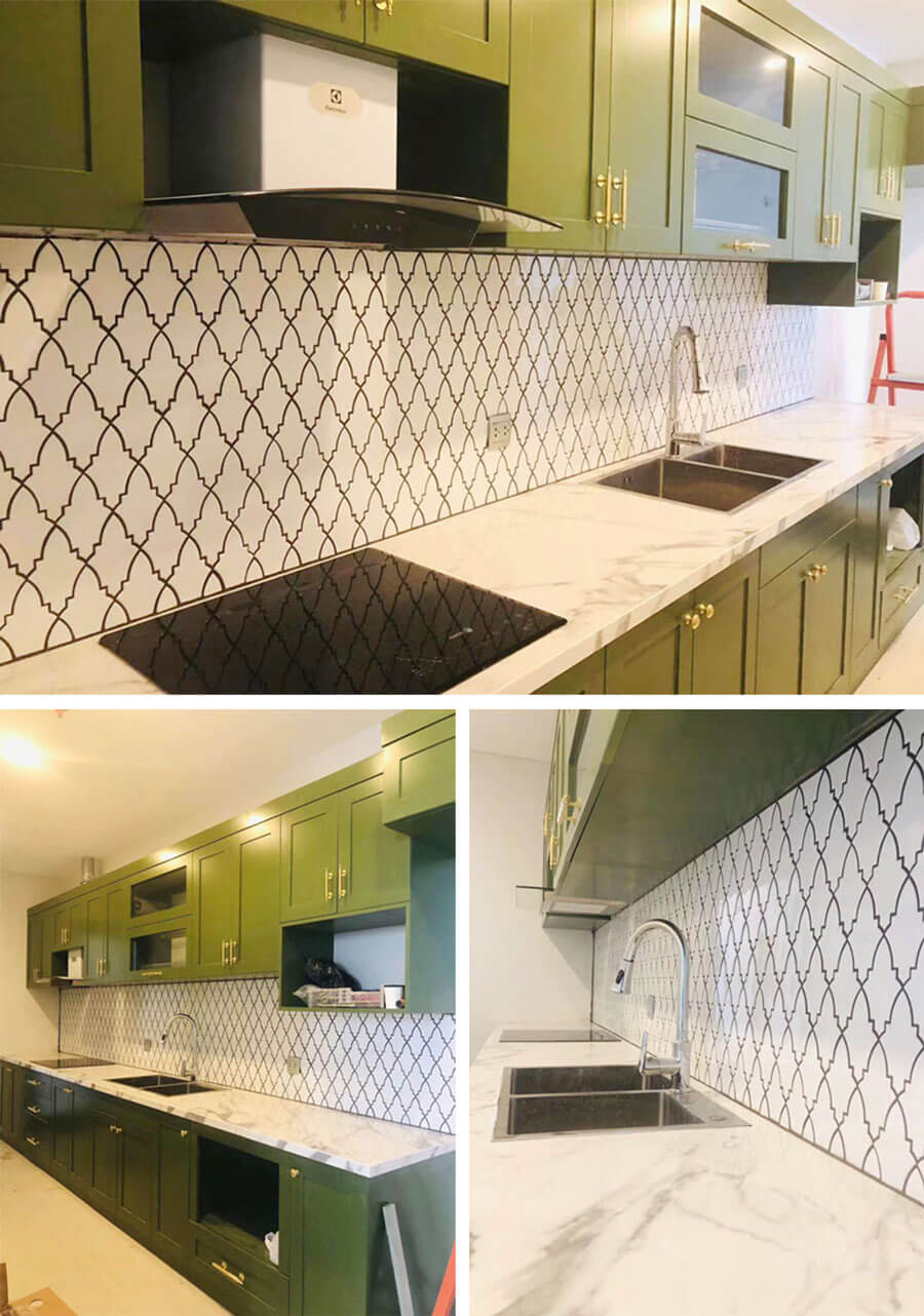 wholesale white kitchen tiles for backsplash