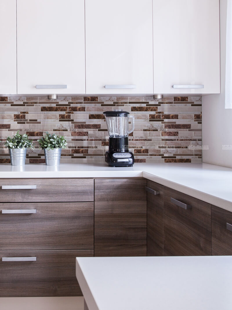 cheap peel and stick backsplash
