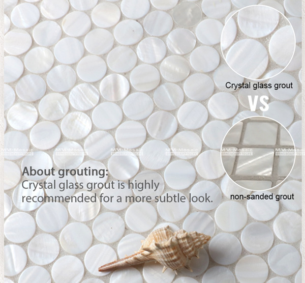 use crystal glass grout for shell mosaic tiles.jpg