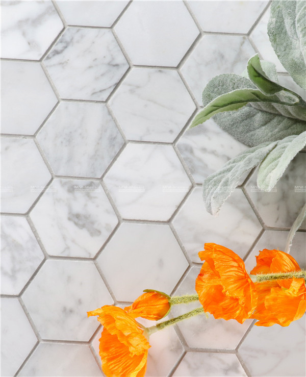 2” hexagon carrara marble tile ZOE5902.jpg