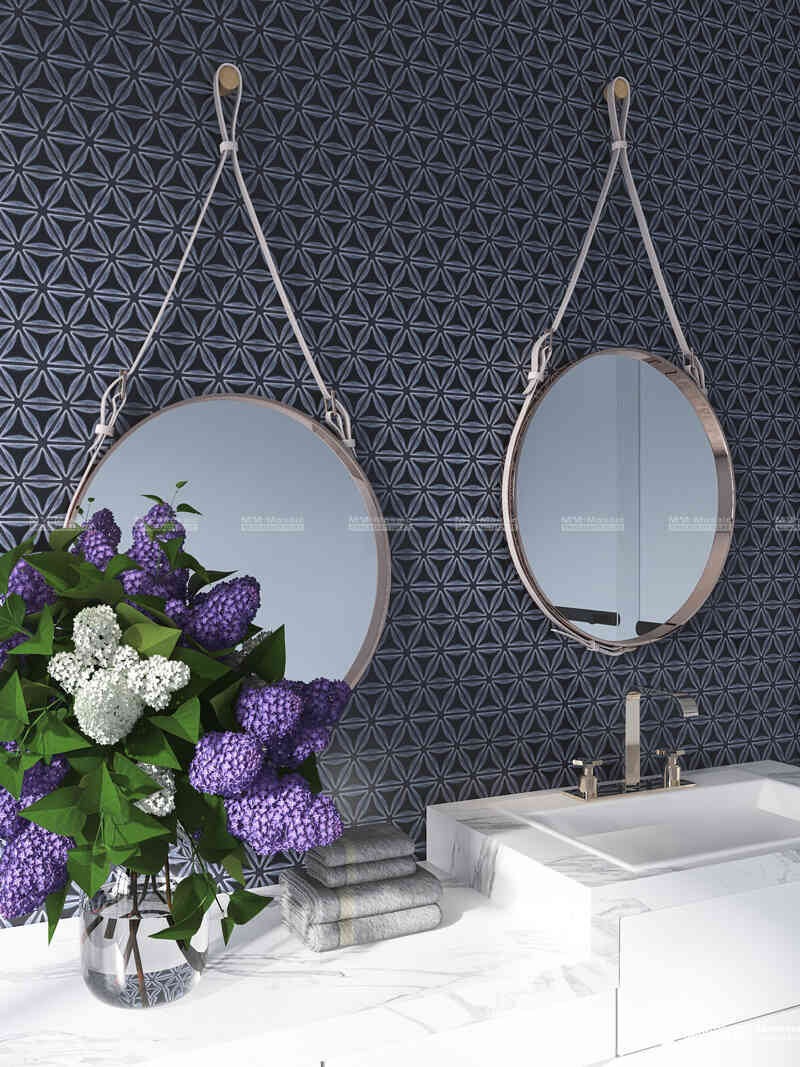 modern interior design for bathroom wall