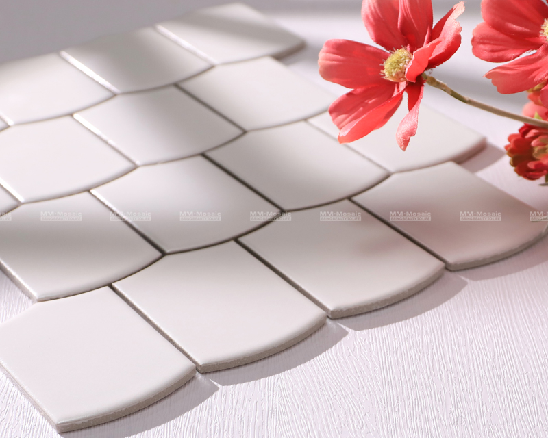matte finish irregural mosaic tile