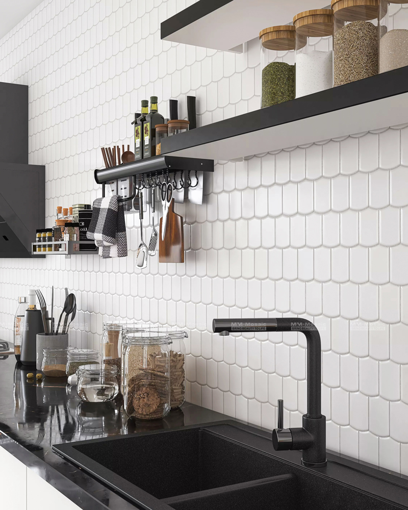 tiles in the kitchen