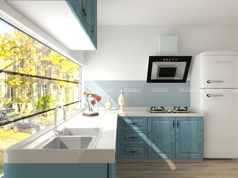 kitchen backsplash ideas with glaze tile