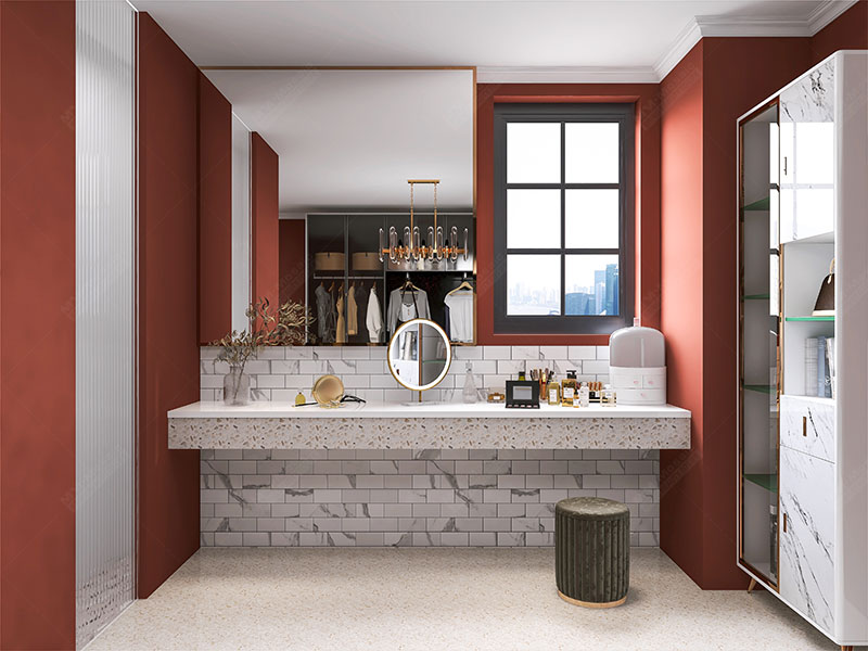peel and stick tiles for bathroom