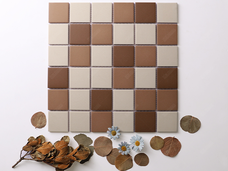 blend brown 48mm square full body mosaic