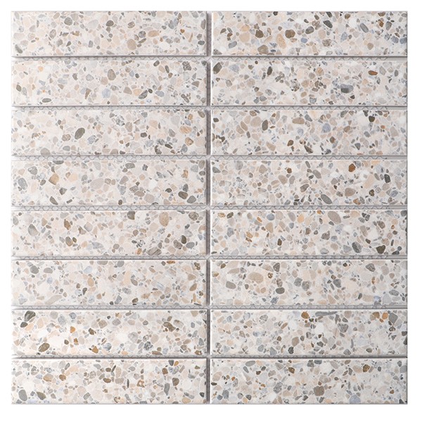 Terrazzo Look Porcelain Finger Tiles ZOF8902