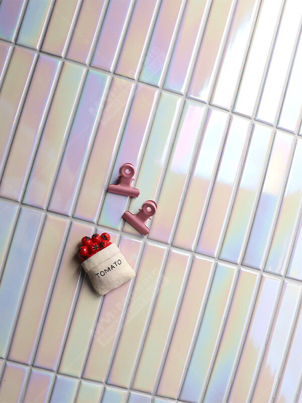 iridescent finger tile