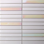 22x145mm gradient iridescent glazed mosaic tile ZOH9904