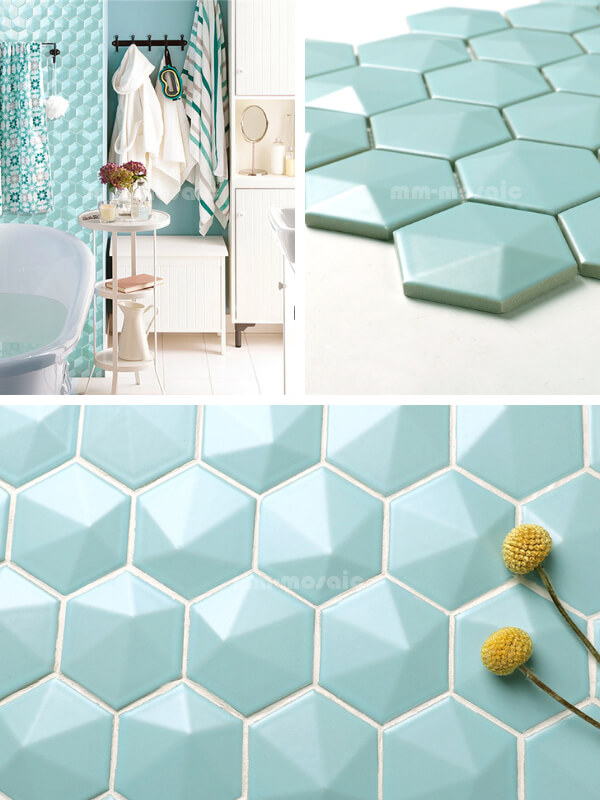 3d hexagon tile