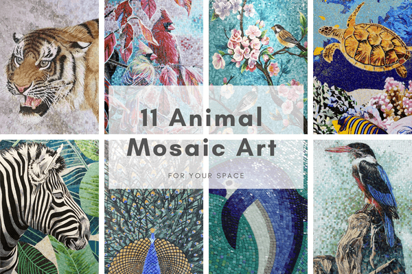 animal mosaic art