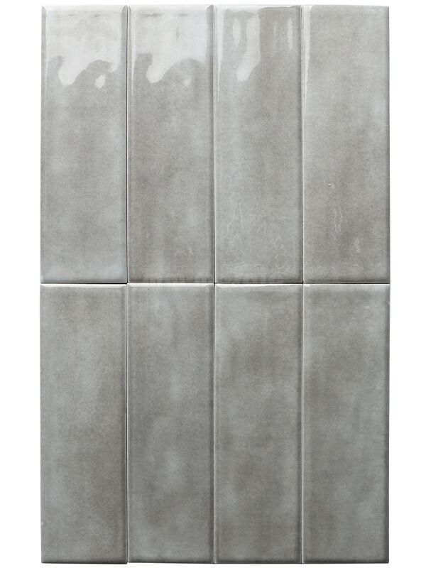 60x200mm Wavy Subway Tile Mirage Grey ZGF3302