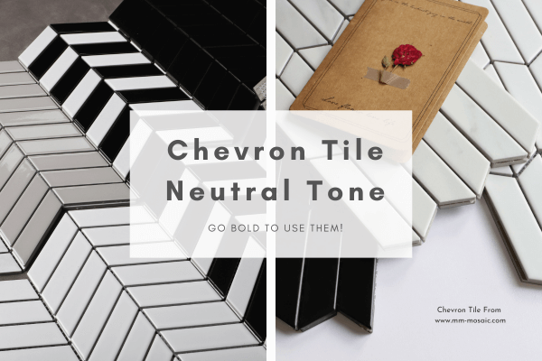 Chevron Tile, Neutral Tone