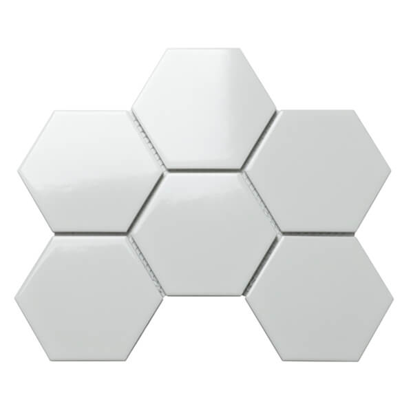 Hex CZG234B, azulejo de piso del hexágono de 4 pulgadas, azulejo de