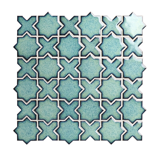 Hot sale factory price kitchen bath ceramic tile for wall fancy green