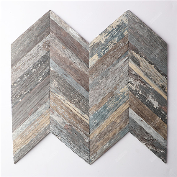 Wholesale Chevron Pattern Wood Grain PVC Vinyl Shower Peel And Stick