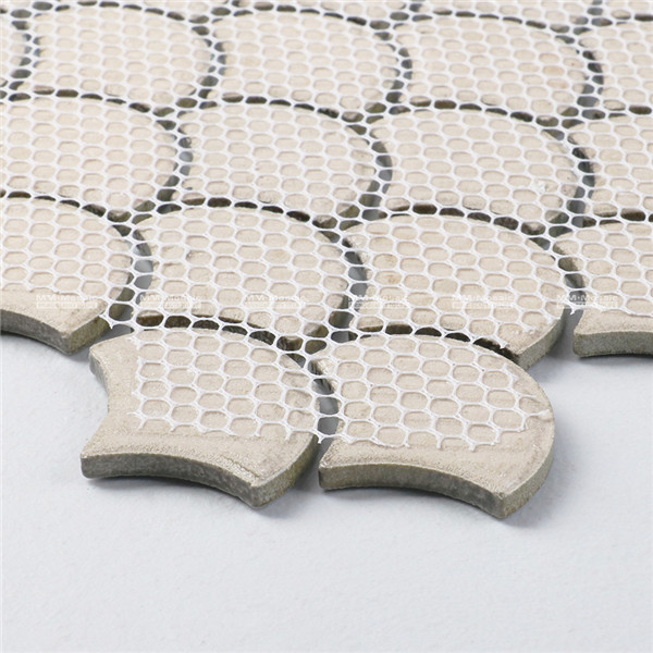 China Wholesaler Wave Pattern Ceramic Dark Grey Mosaic Bathroom Fish ...